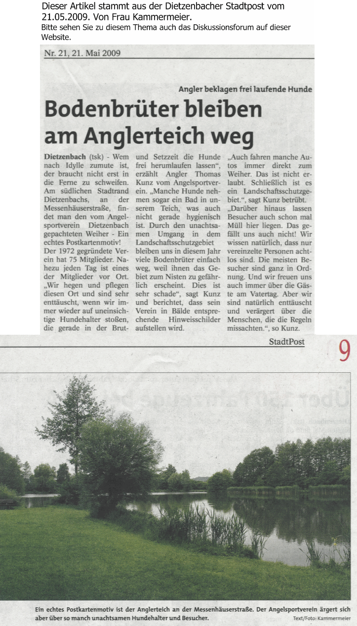 Dietzenbach Stadtpost Bericht