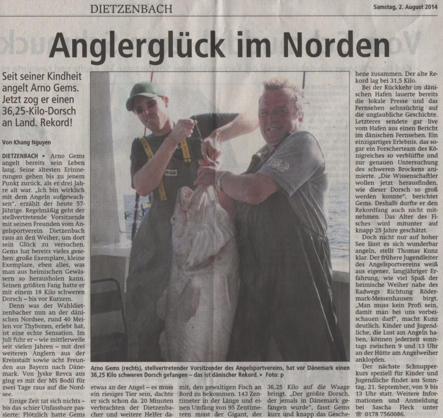 Rekorddorsch_Arno_Offenbacher_Post_2014_08_02
